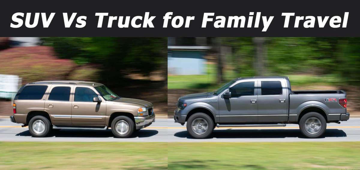 SUV vs truck