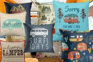 Read more about the article 14 RV-Themed Pillows That Will Add Camping Motifs to Your Home