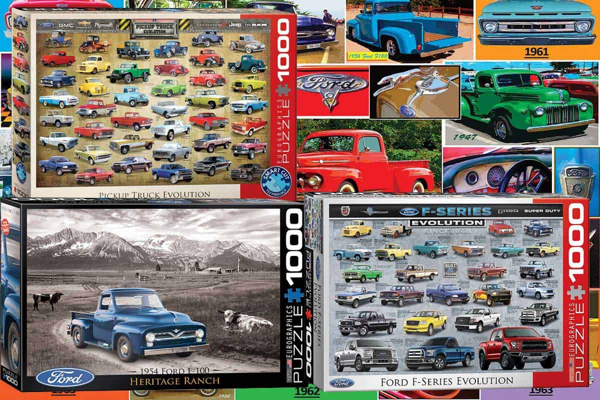 13 Pickup Truck Jigsaw Puzzles For Fans of the Genre