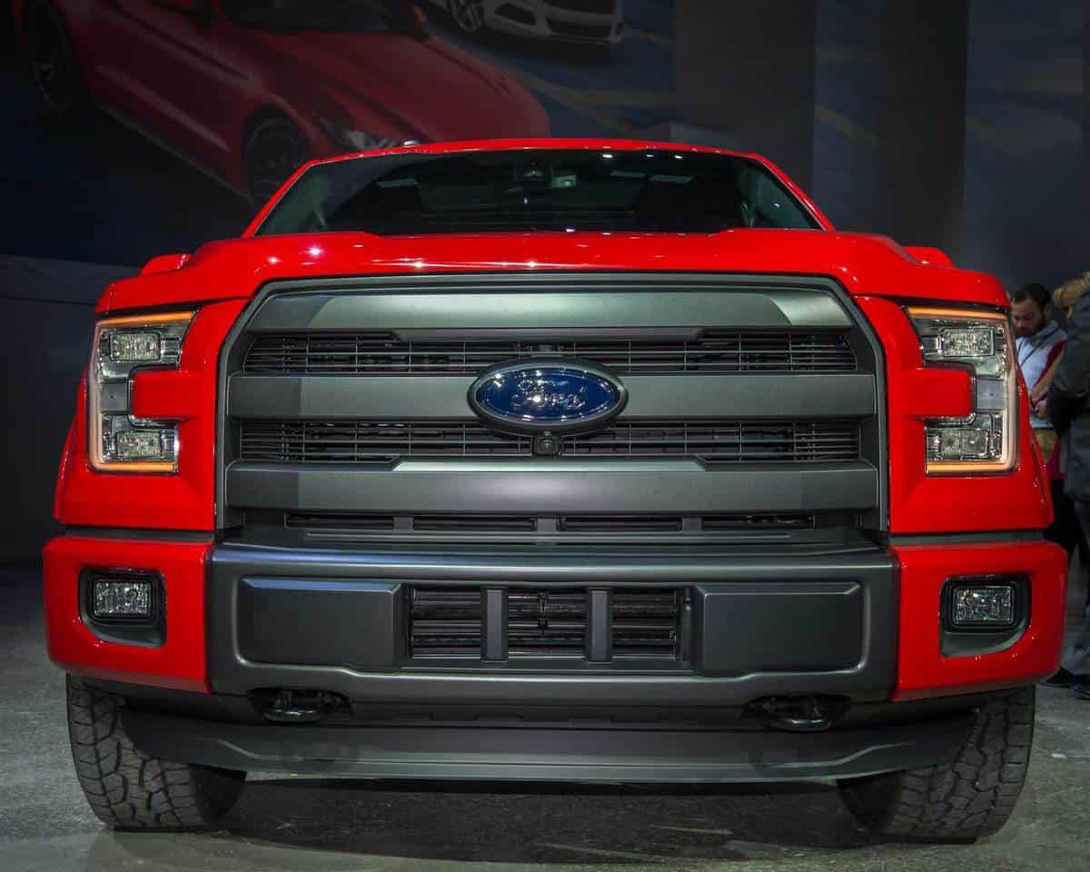 Ford F150 FX4 full front angle