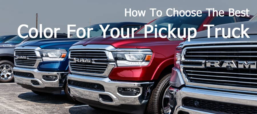What is the best color for a pickup truck