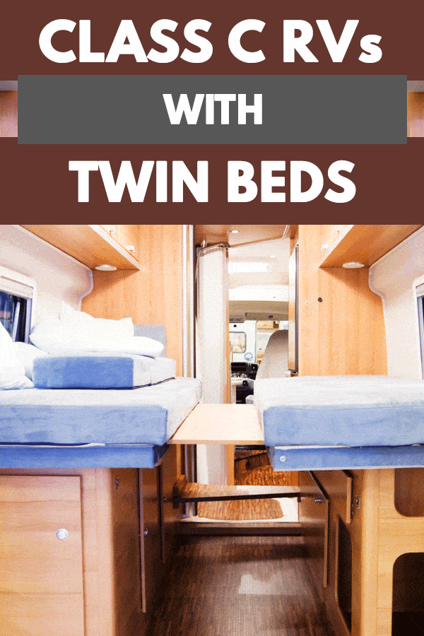 Class C Rvs With Twin Beds 9, Class C Motorhome With King Bed And Bunks