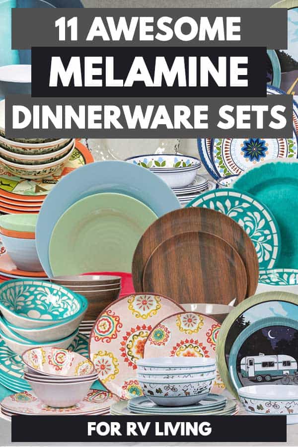11 Awesome Melamine Dinnerware Sets for RV Living