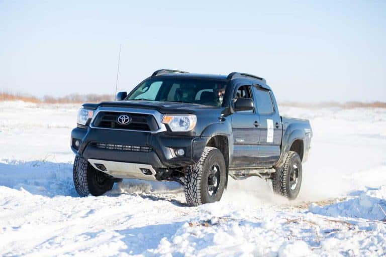 Can you plow snow with a Toyota Tacoma?
