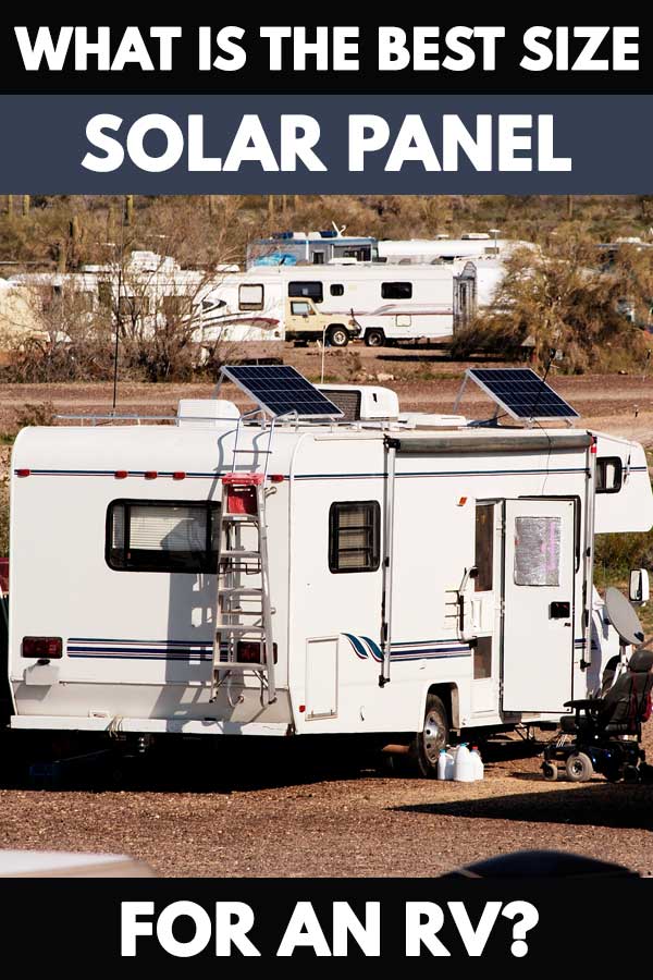 What is the Best Size Solar Panel for an RV?