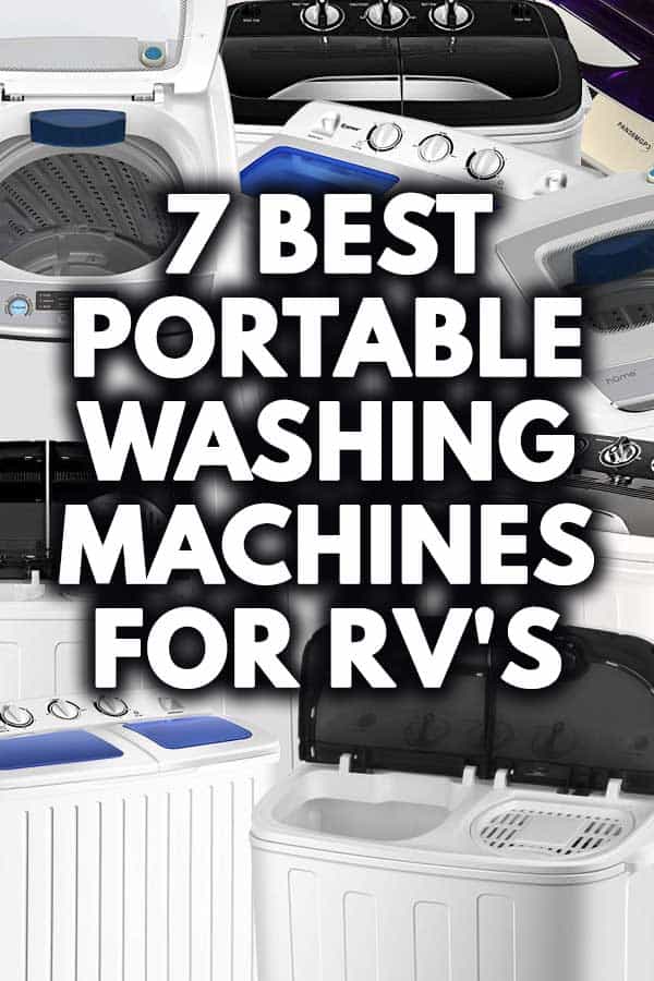 7 Best Portable Washing Machines for RVs