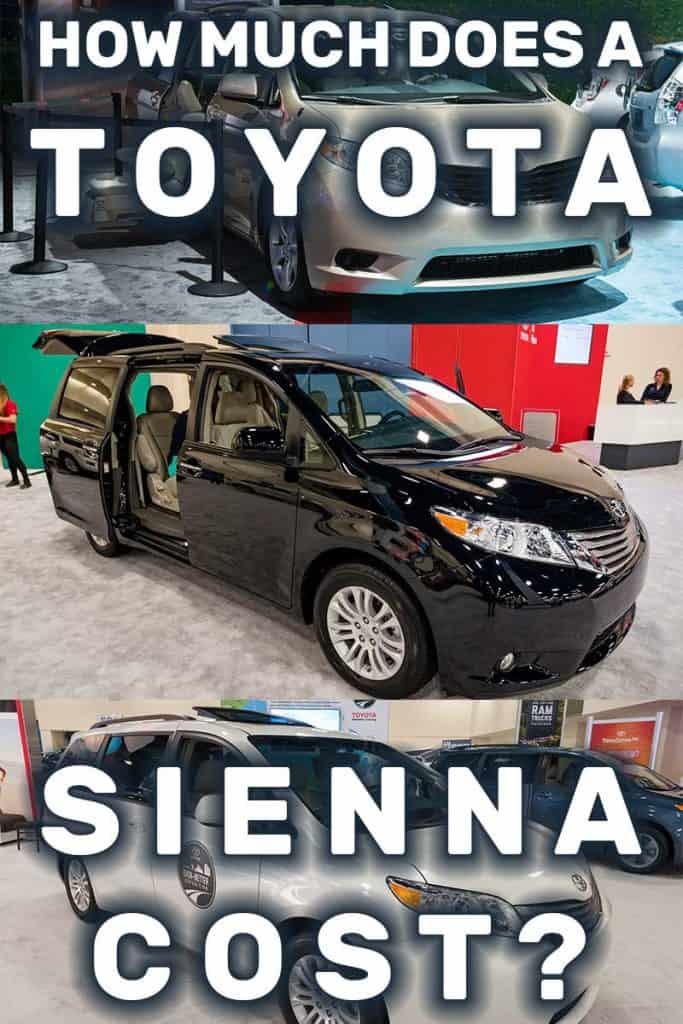 How Much Does a Toyota Sienna Cost?