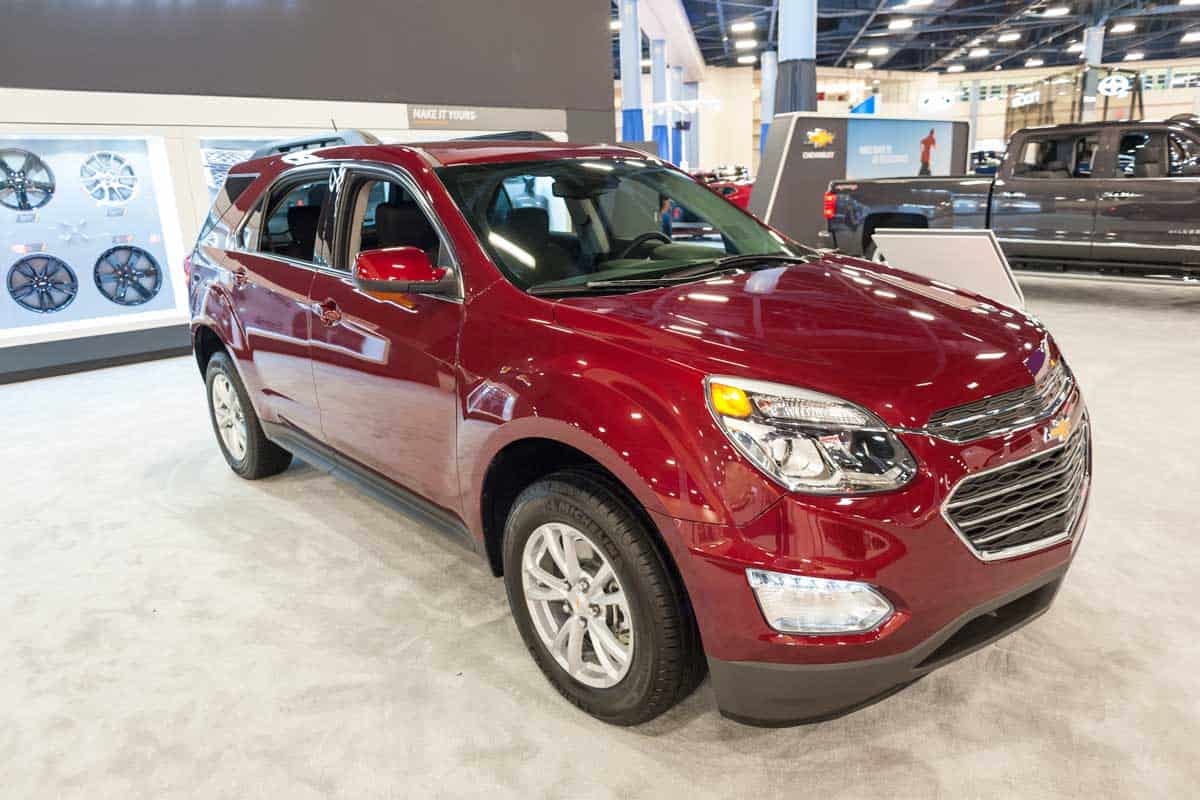 How much horsepower does the Chevy Equinox have?