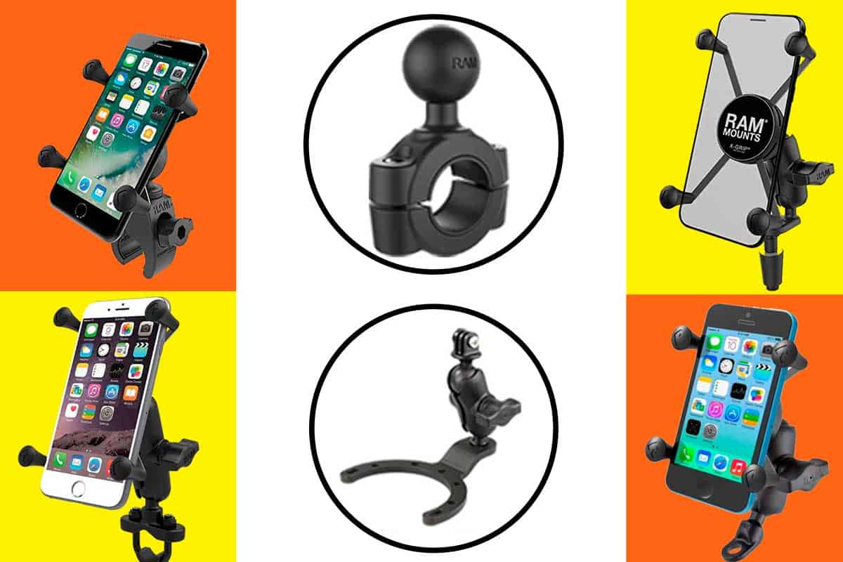 Ram Cell Phone Mounts for Motorcycles [10 Models Examined]