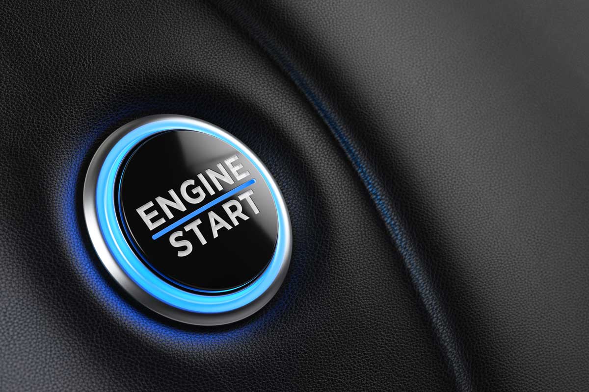 A push button to start the engine, How To Start A Push-Start Car