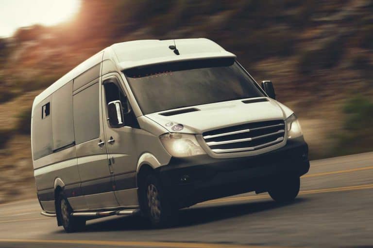 A van on the highway, Is Driving a Van Hard? What you need to know before you hit the road
