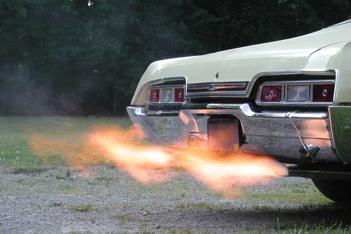 Car shooting flame from both exhaust pipes, Why Do Cars Backfire? [6 Reasons And How To Deal With Them]