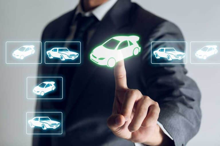 Businessman is shopping online to choose a cars to buy about internet of thing concept, Business background, How to Customize a Car Online [4 Popular Brands]