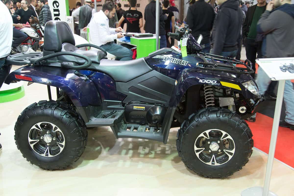 Arctic Cat 1000 ATV in Eurasia Moto Bike Expo in Istanbul Expo Center