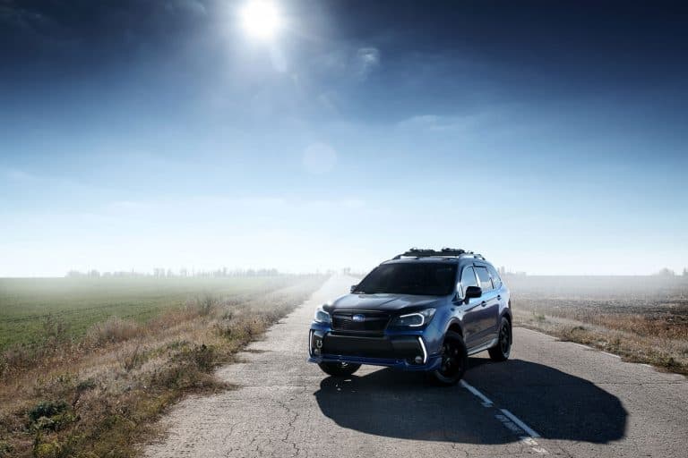 A Subaru Forester photographed on a long stretch of highway, What Are The Best Tires For A Subaru Forester?