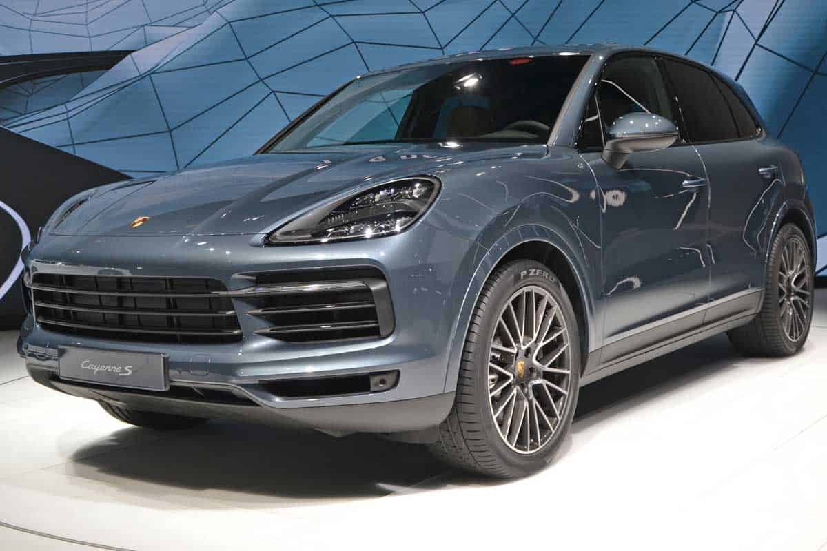 Porsche Cayenne S on car motor show, What SUVs Have V6 Engines In 2021? [A Look At Midsize And Full-Size SUVs]