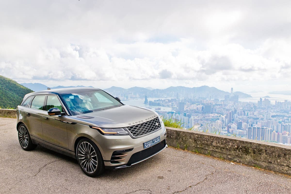 Range Rover Velar 2017 Test Drive Day with stunning view of the city, What SUVs Have A Hands-Free Liftgate?