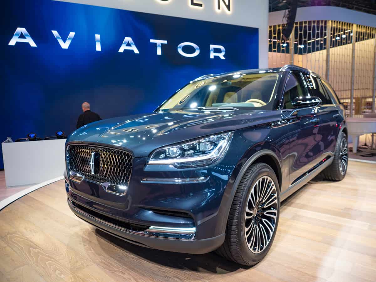 Lincoln Aviator at the 2018 New York International Auto Show