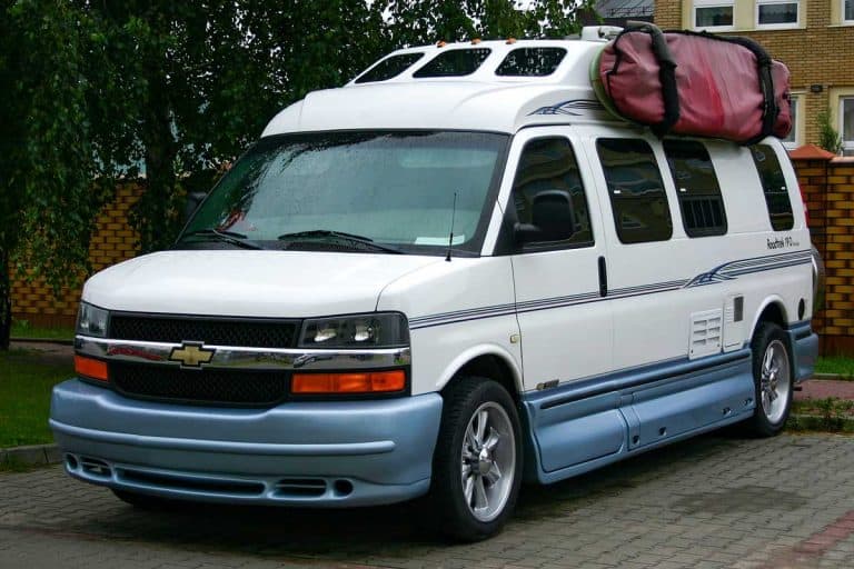 Classic camper van Chevrolet 3500 on a parking, How Long Do Chevy Express Vans Last?