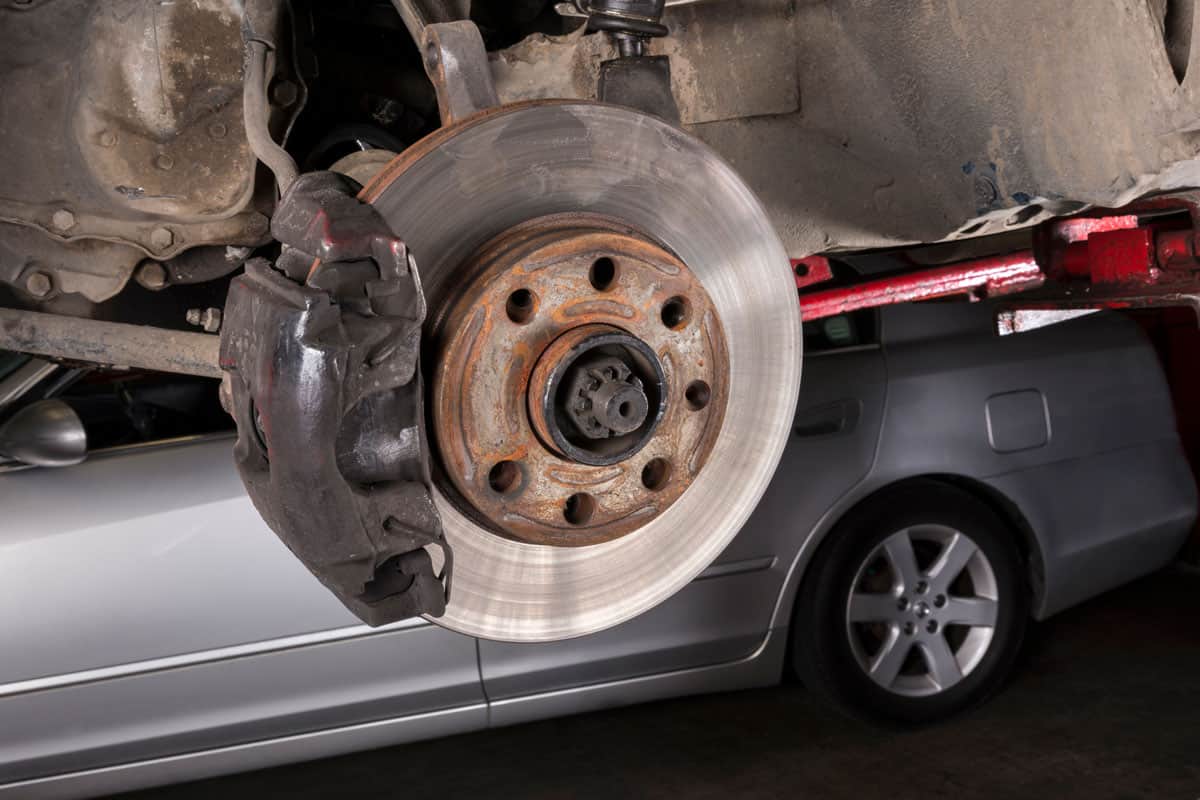 car brake disc repairing faulty system