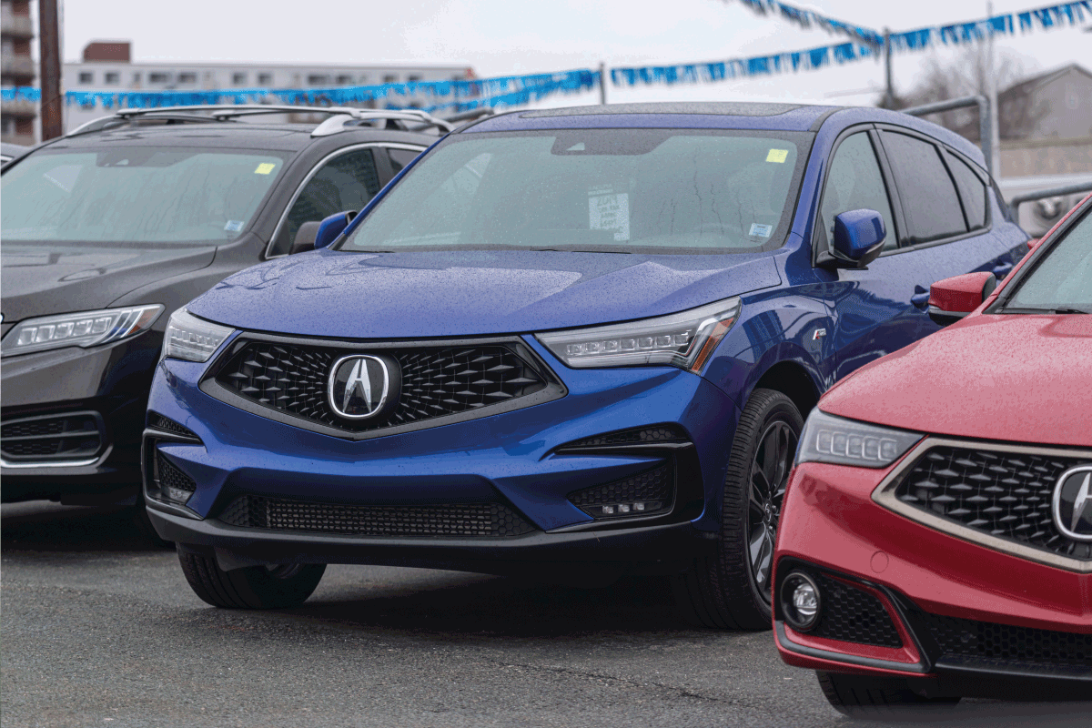 Acura-RDX-Crossover-at-a-dealership.-What-Acura-Vehicles-Are-AWD