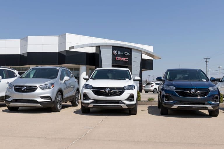 Buick Encores parked and for display at a Buick dealership, Buick Encore Not Accelerating - What Could Be Wrong?
