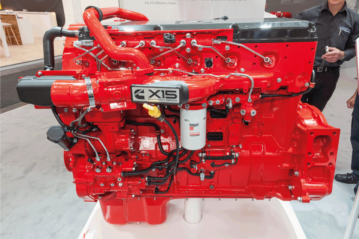 Cummins X15 Efficiency Series heavy duty diesel engine at the Commercial Vehicles Trade Fair. Can You Bore A 5.9 Cummins