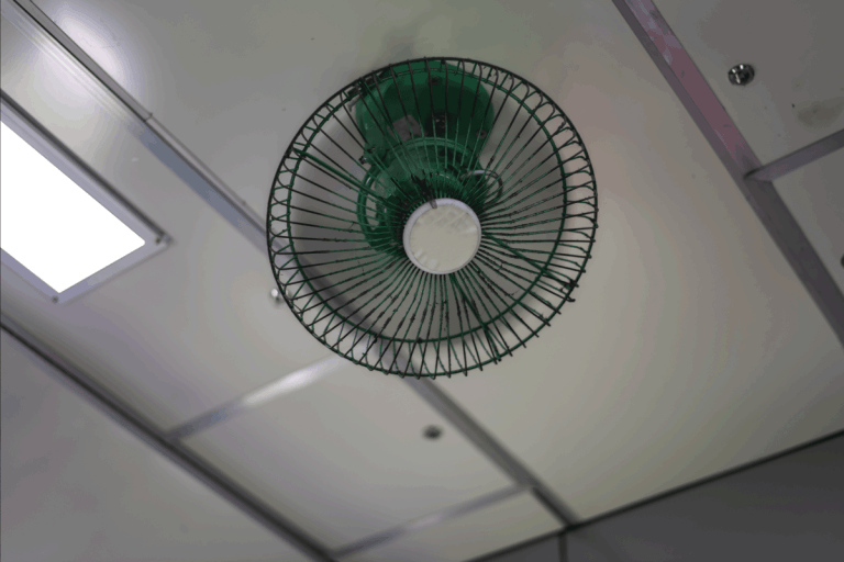 Fan for cooling a train on the ceiling of a carriage. RV Ceiling Fan Not Working - What To Do