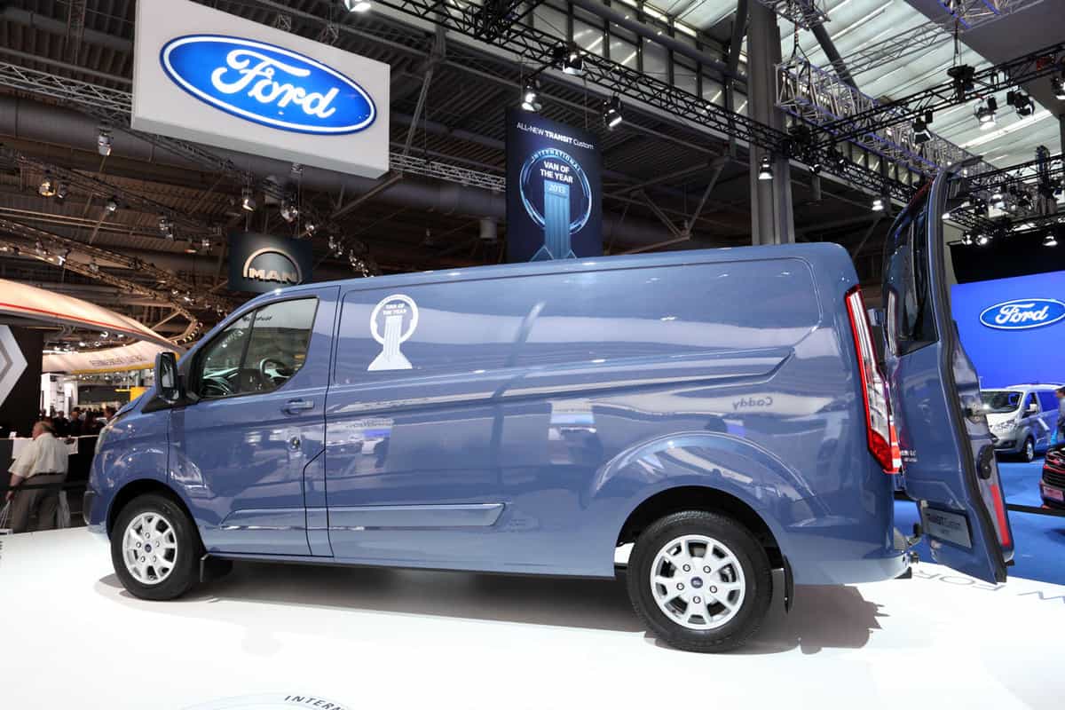New Ford Transit Van at the International Motor Show for Commercial Vehicles, Can A Ford Transit Fit In A Carwash?