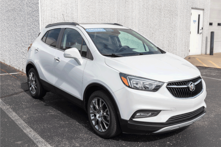 Used Buick Encore on display. With current supply issues, Buick is relying on Certified used car sales while waiting for parts. How Big Is A Buick Encore
