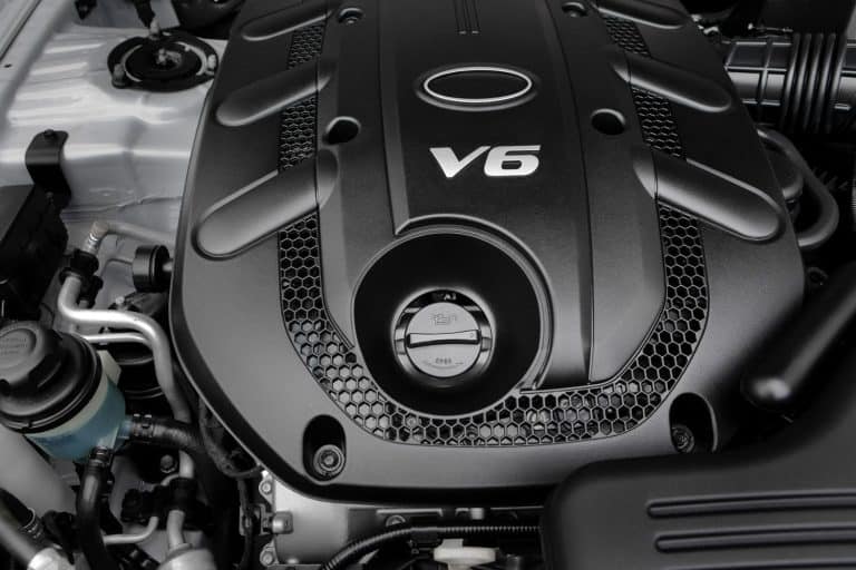 A photo of a V6 engine of a sportscar, Do V6 Engines Use A Lot Of Gas?