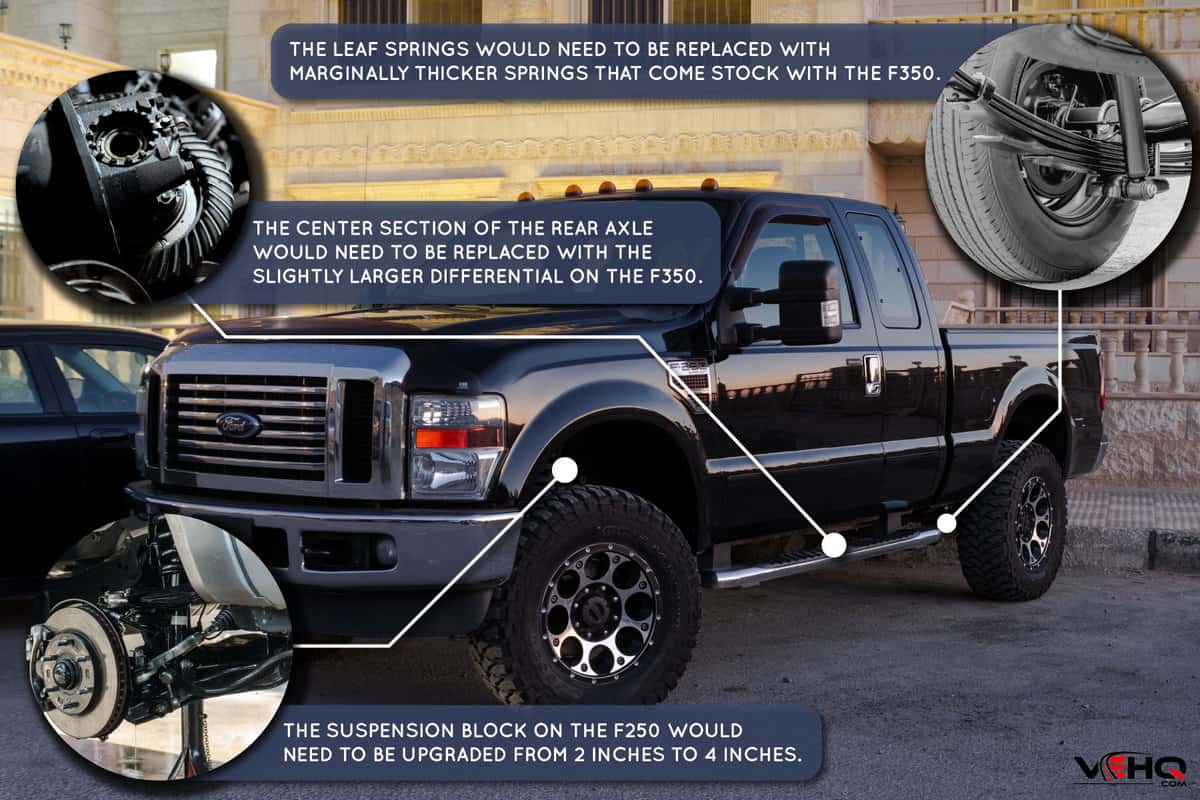 glossy black pick up truck ford f250, Can-You-Convert-An-F250-To-An-F350-[Pros,-Cons,-And-How-To]