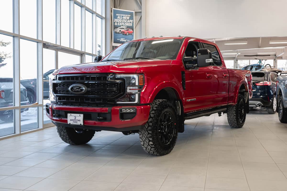 brand new model of ford f350 available at showroom