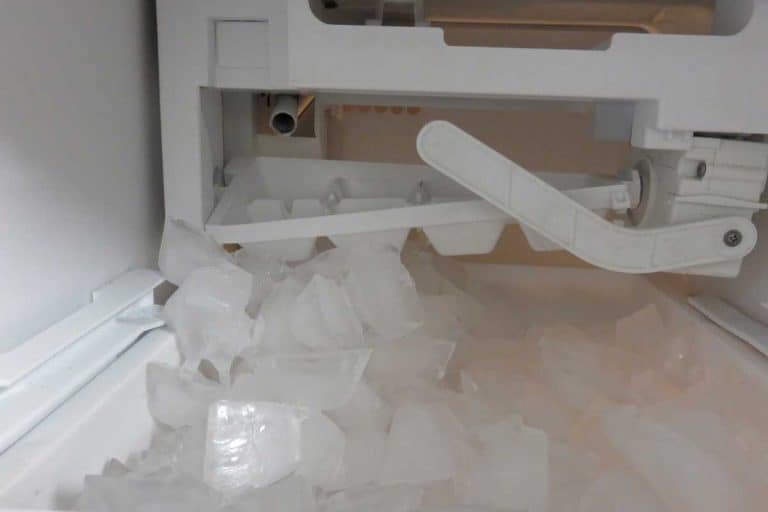 An automatic ice maker in action, RV Ice Maker Not Working - What to Do?