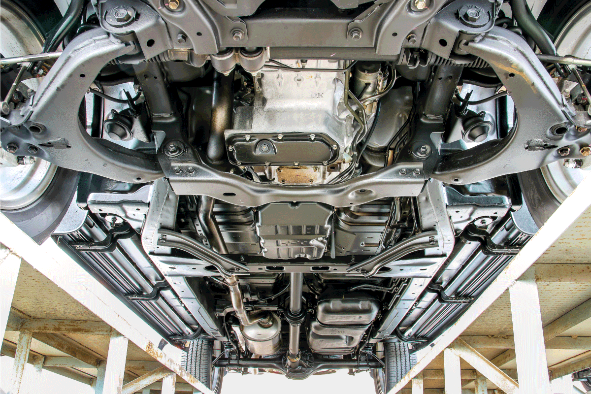 Bottom view chassis of pickup car with engine as the subject. How Long Will A 6.7 Cummins Last