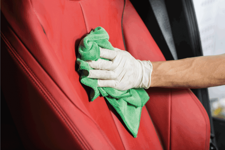 Car detailing Cleaning car seat. How To Remove Mold And Mildew From Leather Car Seats