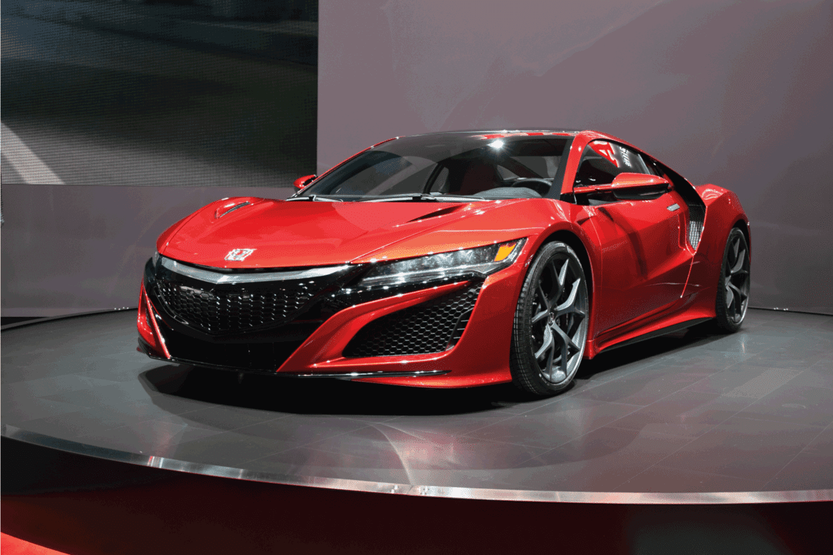 First presentation of a new generation Honda NSX on a Motor Show