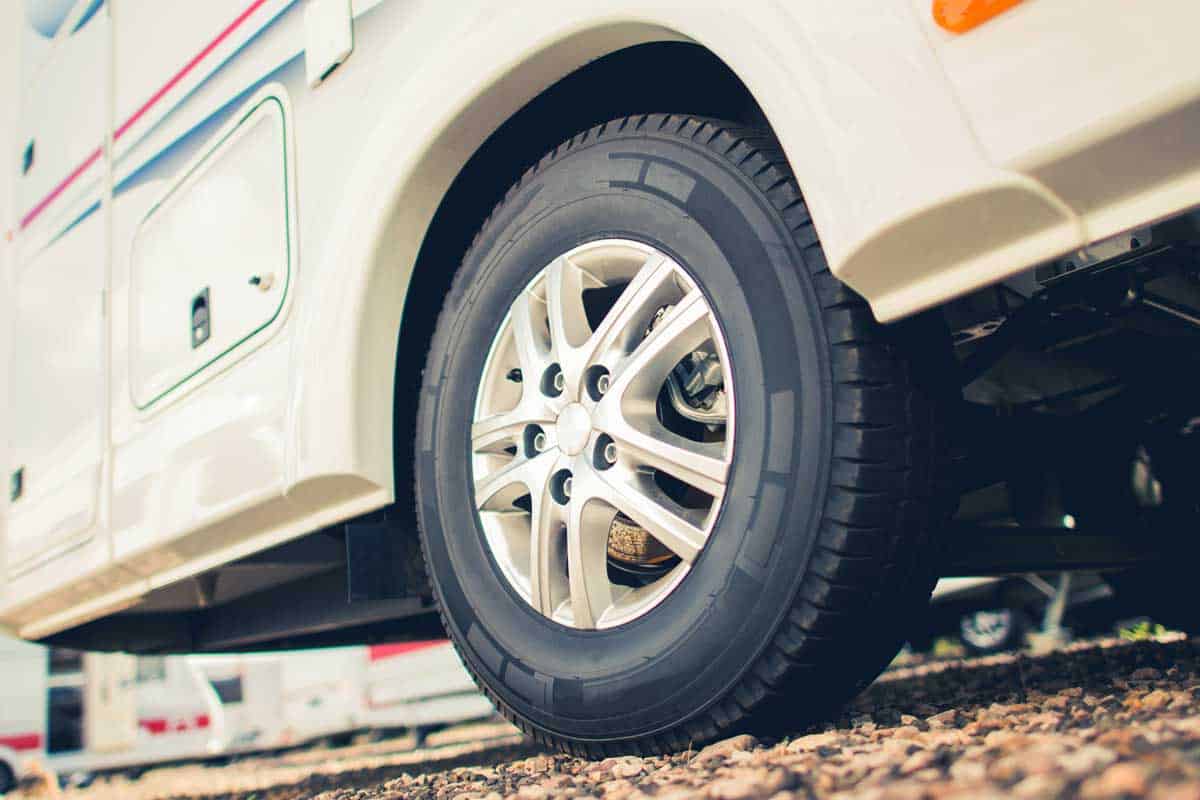 New tires for RV camper van, Should RV Tires Be Off The Ground?