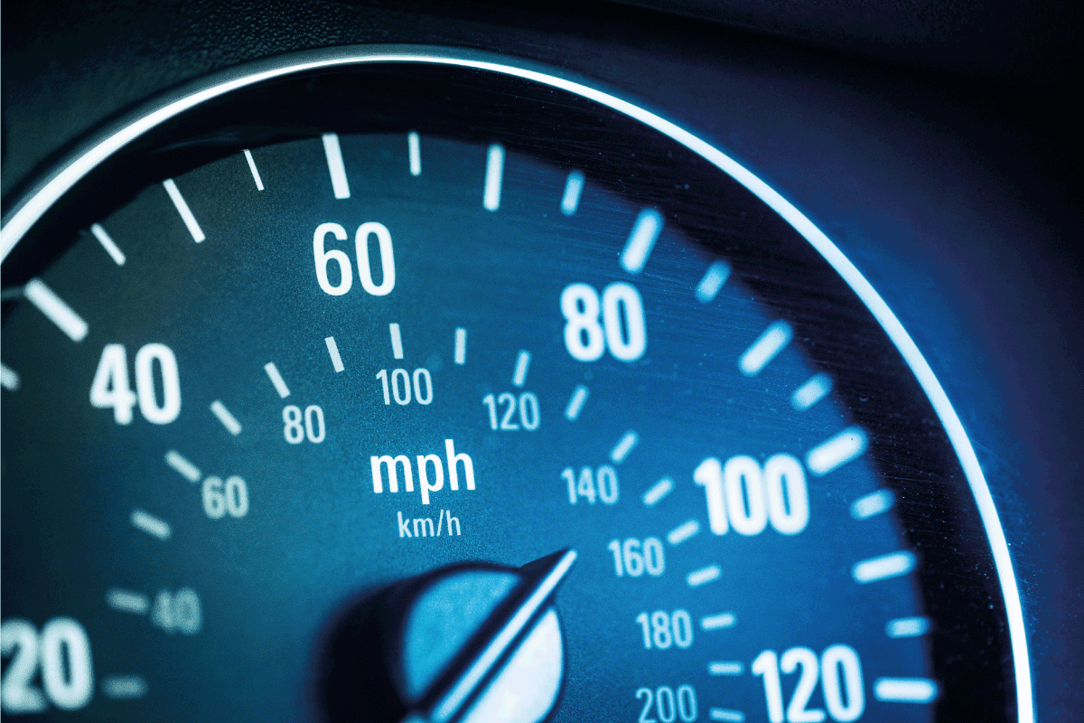 Speedometer close up of pickup not accelerating. Toyota-Tundra-Not-Accelerating—What-Could-Be-Wrong.png