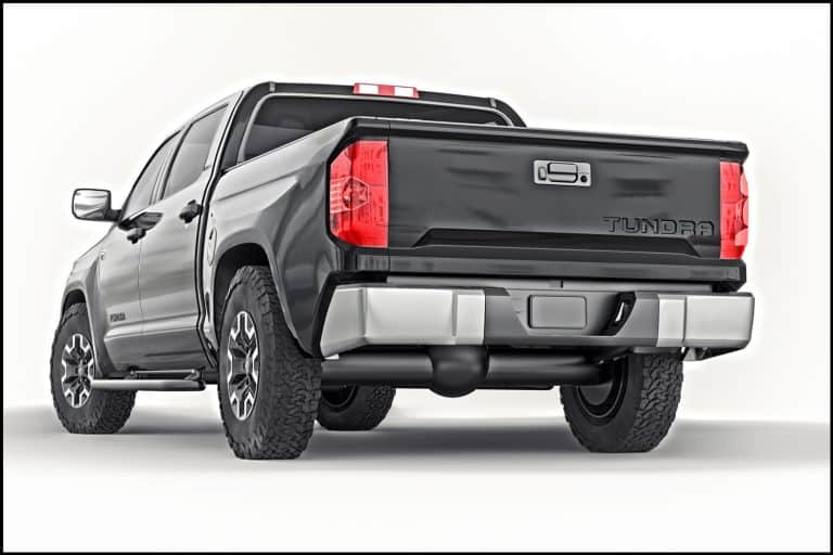 Toyota Tundra 2020 full size pickup black truck isolated on white background, Toyota Tundra Not Starting—What Could Be Wrong?