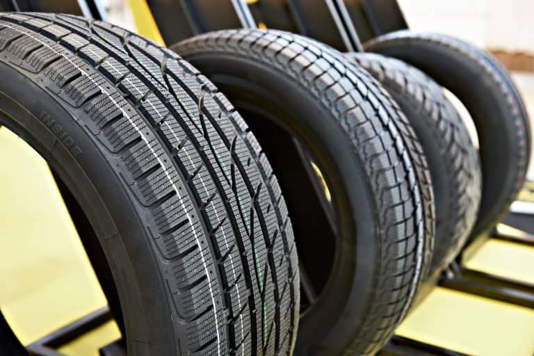 Winter studded tires intended for a car, Should Radial Tires Be Rotated?