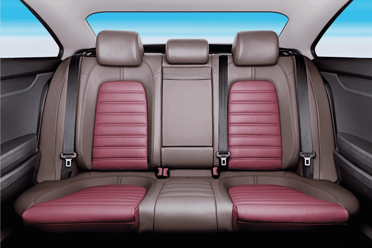car leather back seat