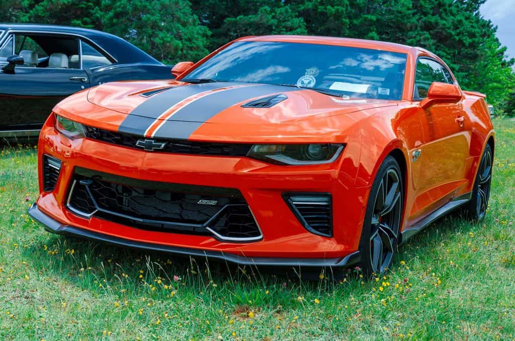 2019 Chevrolet Camaro SS parked outside