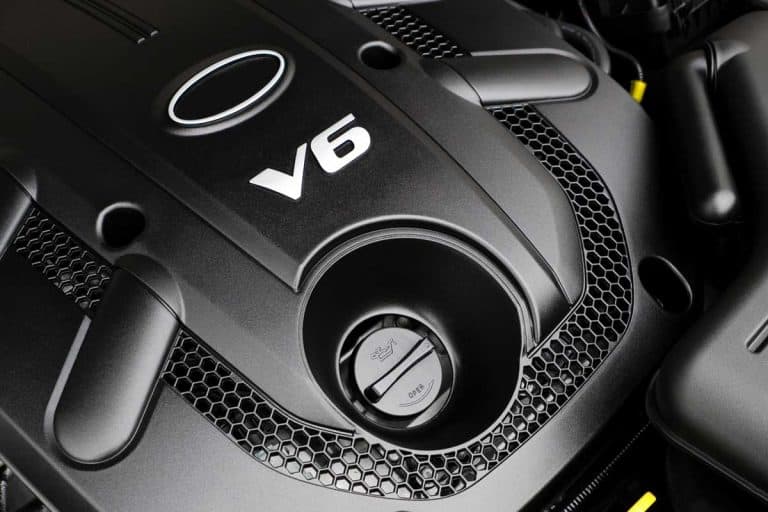 A close-up shot of a powerful v6 engine, What's A V6 Engine's Life Expectancy?
