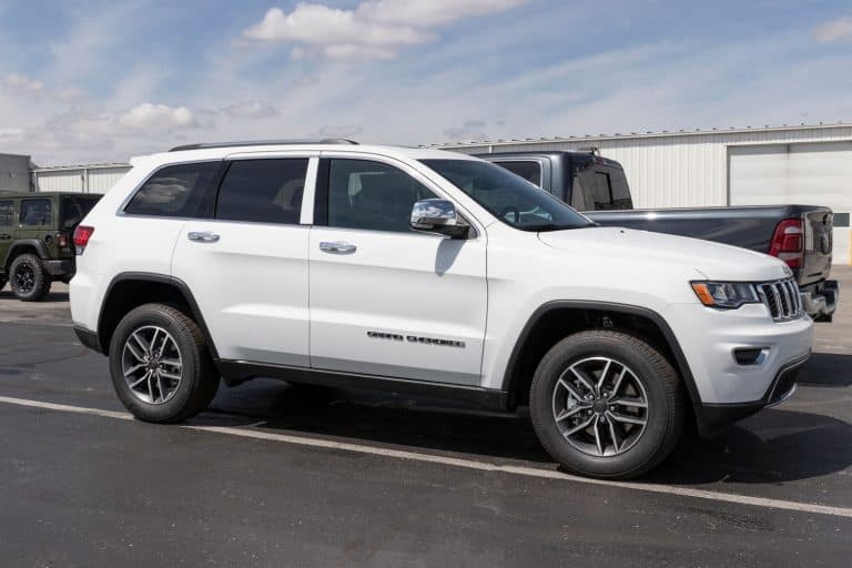 A cool white Jeep Cherokee photographed at the open parking lot, Jeep Cherokee Won't Start —What Could Be Wrong?