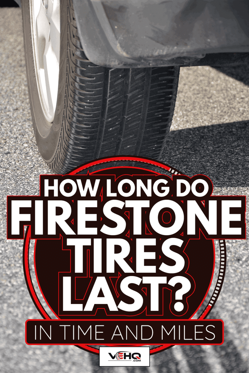 ABS Emergency braking tracks of brand new tires. How Long Do Firestone Tires Last [In Time And Miles]