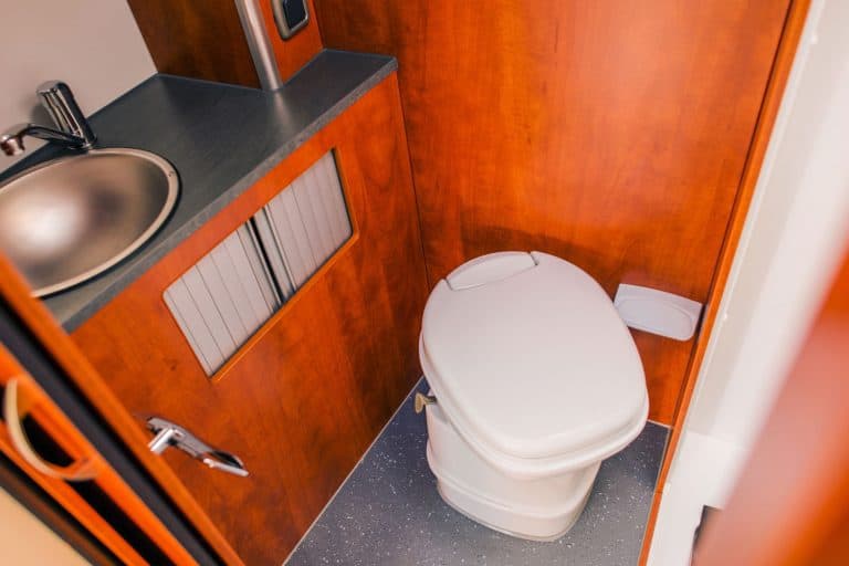 Camper RV Toilet Bathroom, How Big Is An RV Toilet? How Much Weight Can They Support?