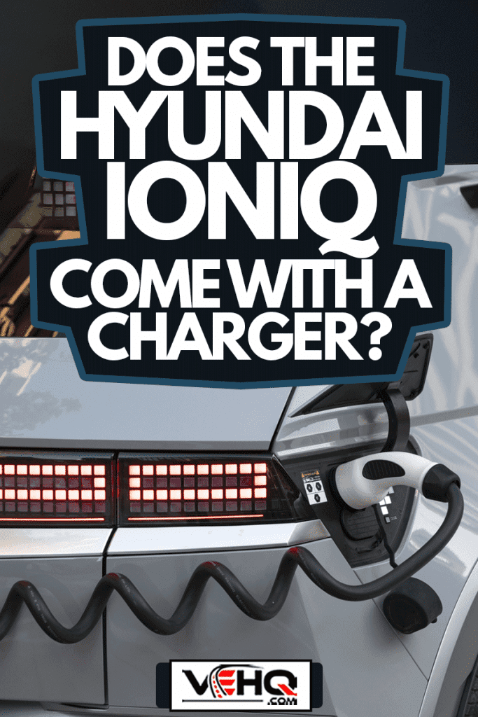 Detail of Hyundai Ioniq 5 on a public charging point on a street, Does The Hyundai Ioniq Come With A Charger?
