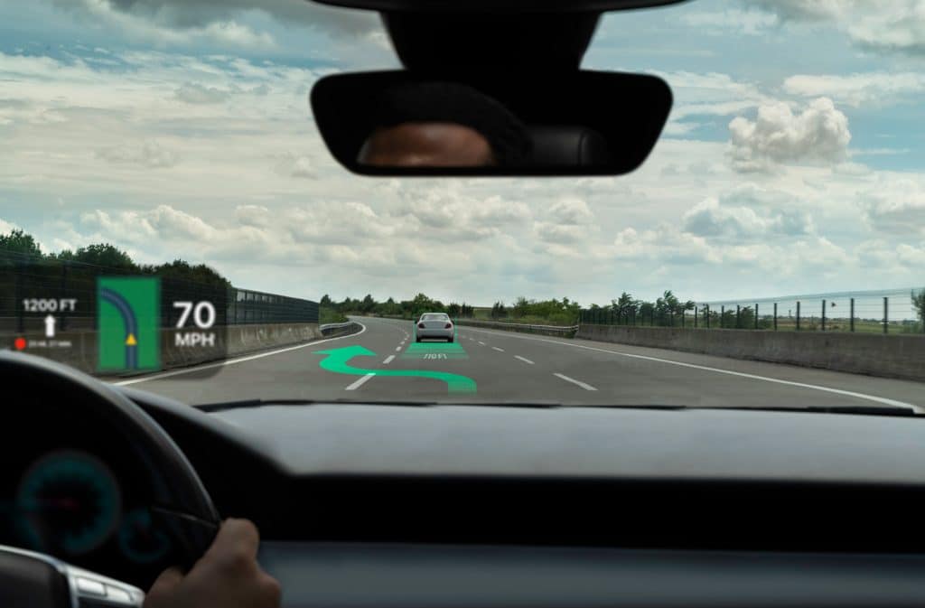 Head-up display - Vehicle Part, Car, Road, Automatic, Autonomous Technology