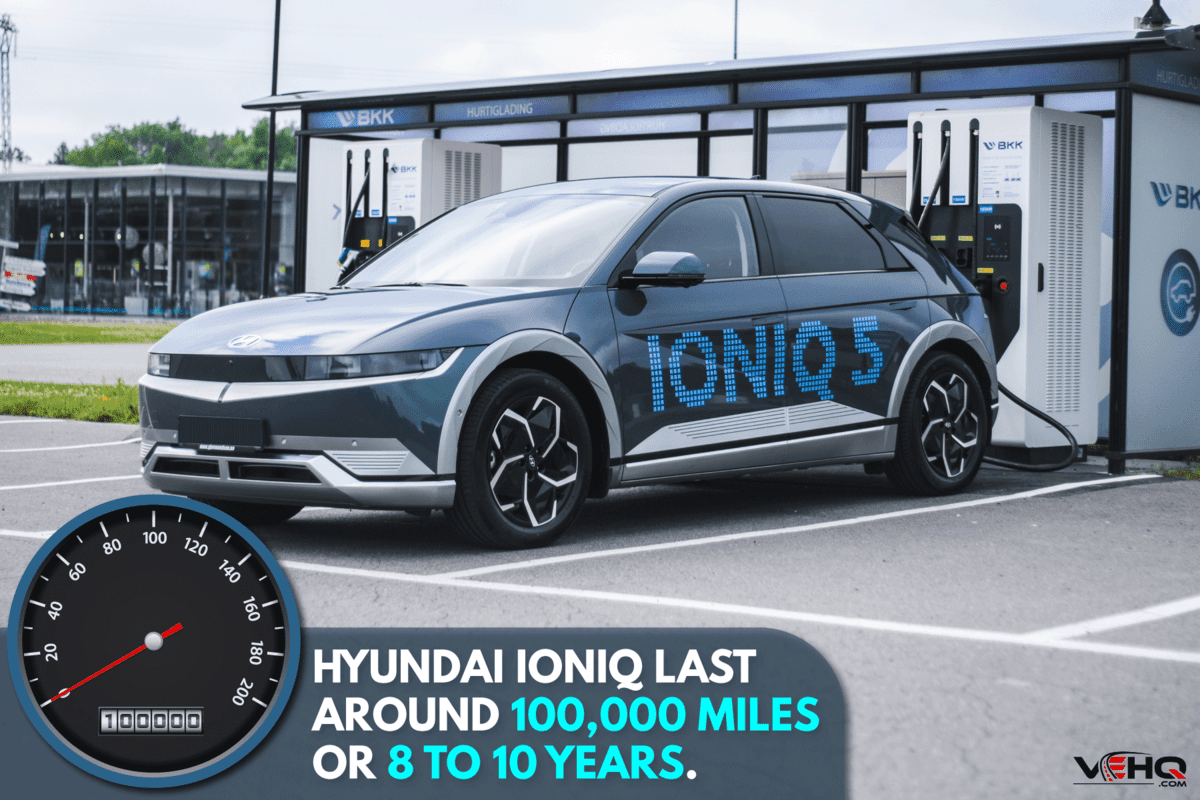 hyundai ionic all new electric car on the car charging place, How-Long-Will-A-Hyundai-Ioniq-Last